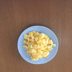 レンチン簡単炒り卵